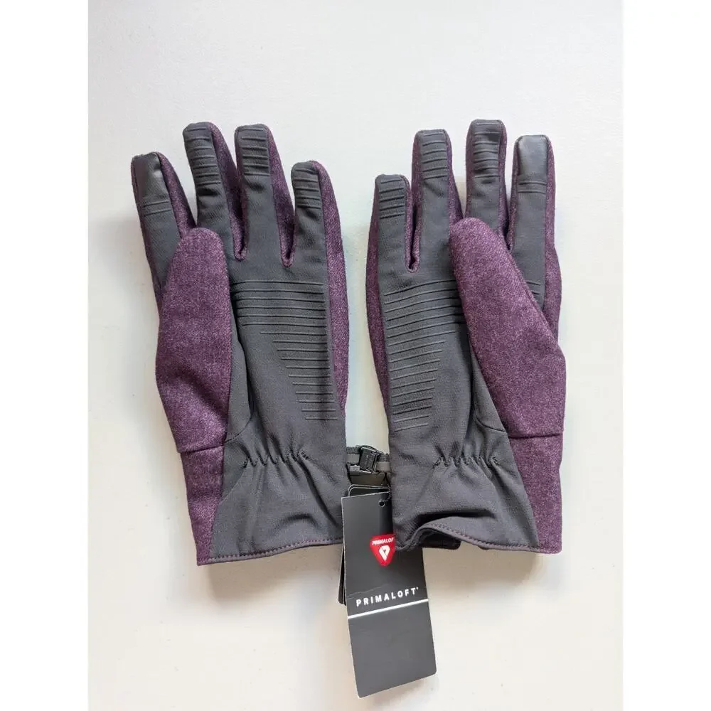 NWT Lululemon City Keeper Gloves Size L/XL HTGT Purple Fleece-Lined